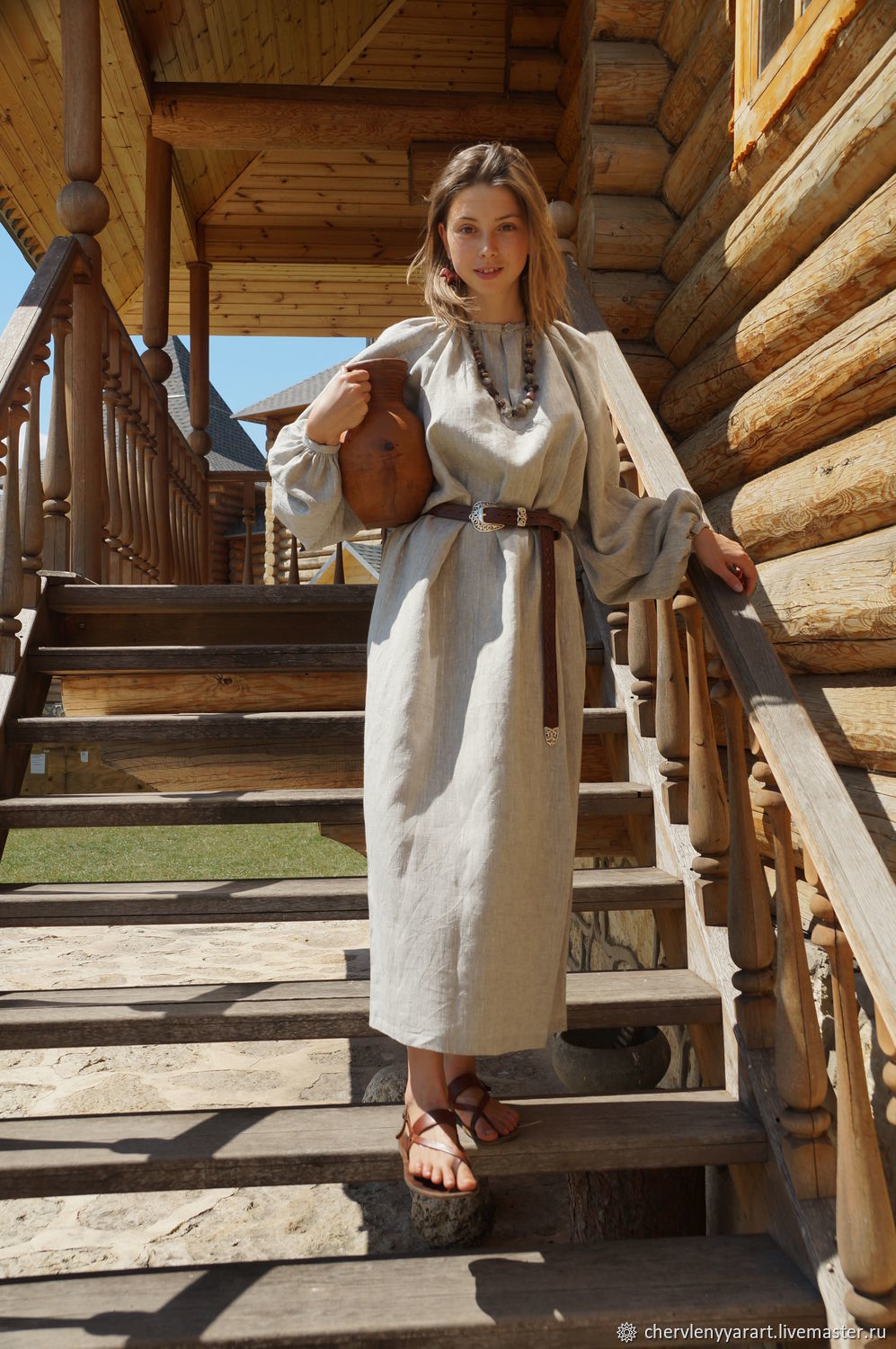 Girls in Slavic costumes in Sao Joao de Meriti